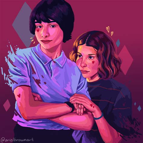 stranger things fanart|80s aesthetic stranger things.